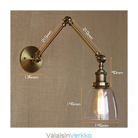 Retro Vintage RACK -makuuhuoneen sängyn vieressä Exclusive hotellin aulakoristeltu antiikkipronssinen seinävalaisin Retro Vintage RACK -makuuhuoneen sängyn vieressä Exclusive hotellin aulakoristeltu antiikkipronssinen seinävalaisin
