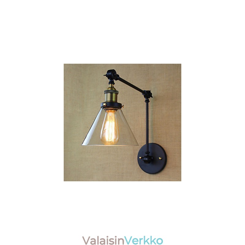 Välimeren kylä Retro Pastoraalinen Lasi Koristeellinen Lamppu Vaatekauppa Ravintola Kahvi