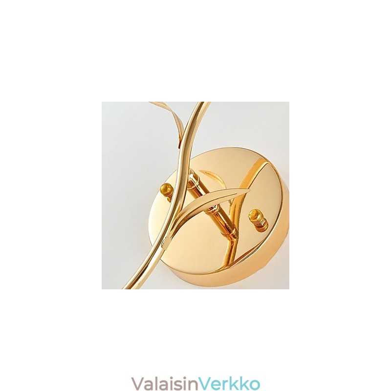 Kristalliset seinävalaisimet modernia nykymetallia