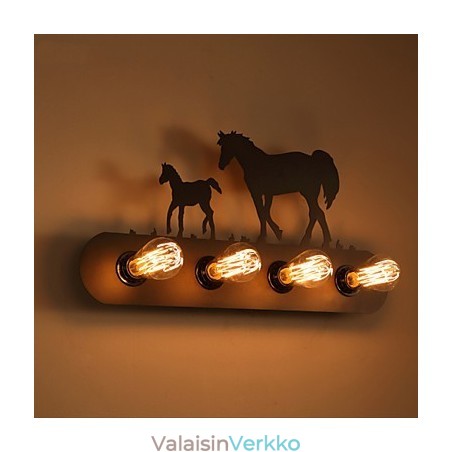 American Village Pastoral LOFT Style Makuuhuone käytävä Rauta Retro Wild Horse seinävalaisimet Ilmainen toimitus American Village Pastoral LOFT Style Makuuhuone käytävä Rauta Retro Wild Horse seinävalaisimet Ilmainen toimitus