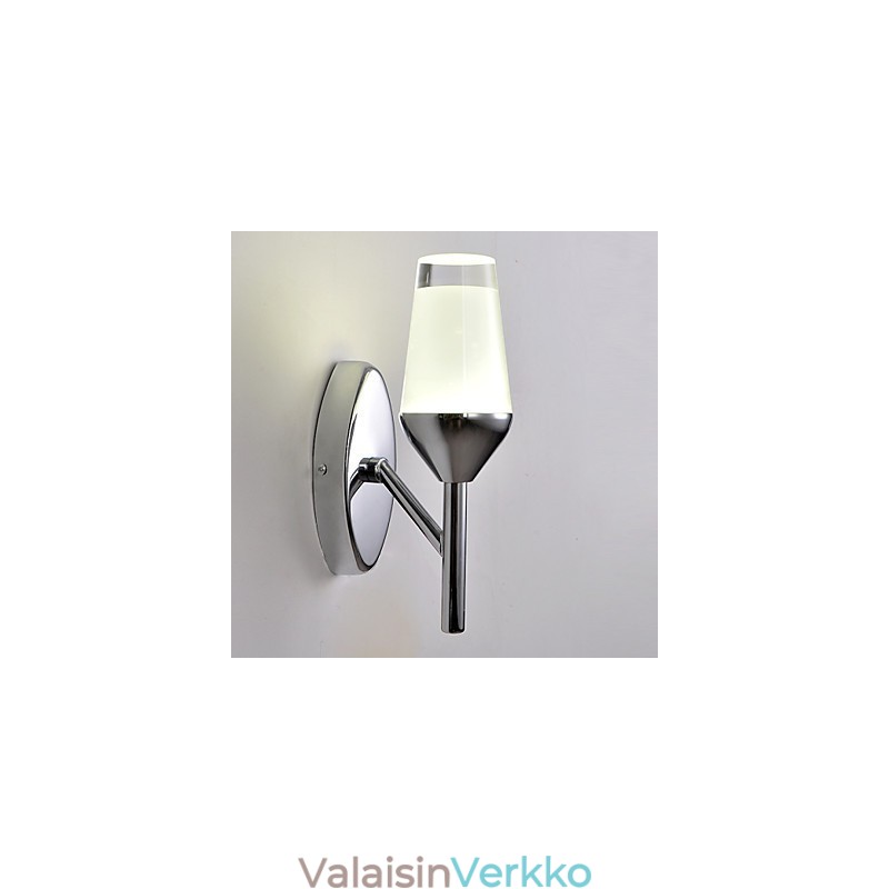 Seinävalaisimet Moderni nykyaikainen metallinen viinilasilamppu