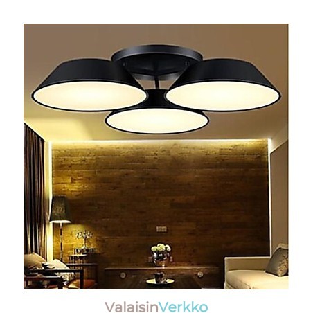 Uppoasennus 3 valoa metalliakryyli yksinkertainen moderni Uppoasennus 3 valoa metalliakryyli yksinkertainen moderni