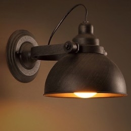 Loft takorautainen potin luovat vintage-seinävalaisimet
