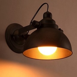 Loft takorautainen potin luovat vintage-seinävalaisimet