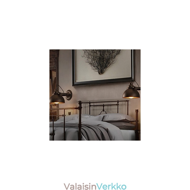 Loft takorautainen potin luovat vintage-seinävalaisimet