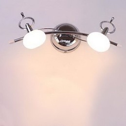 Kylpyhuoneen valaistus moderni nykyaikainen G4 metalli