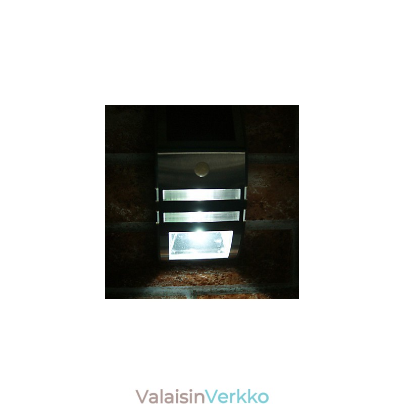 Aurinkovalkoinen seinävalo PIR-liiketunnistimella