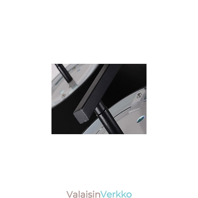 Uppoasennus 3 valoa metalliakryyli yksinkertainen moderni
