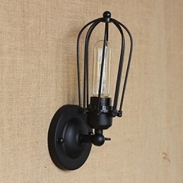 Retro-minimalistiset teollisuussuunnittelijat Parveke käytävä Portaat Lamppu Koristeellinen seinävalaisin