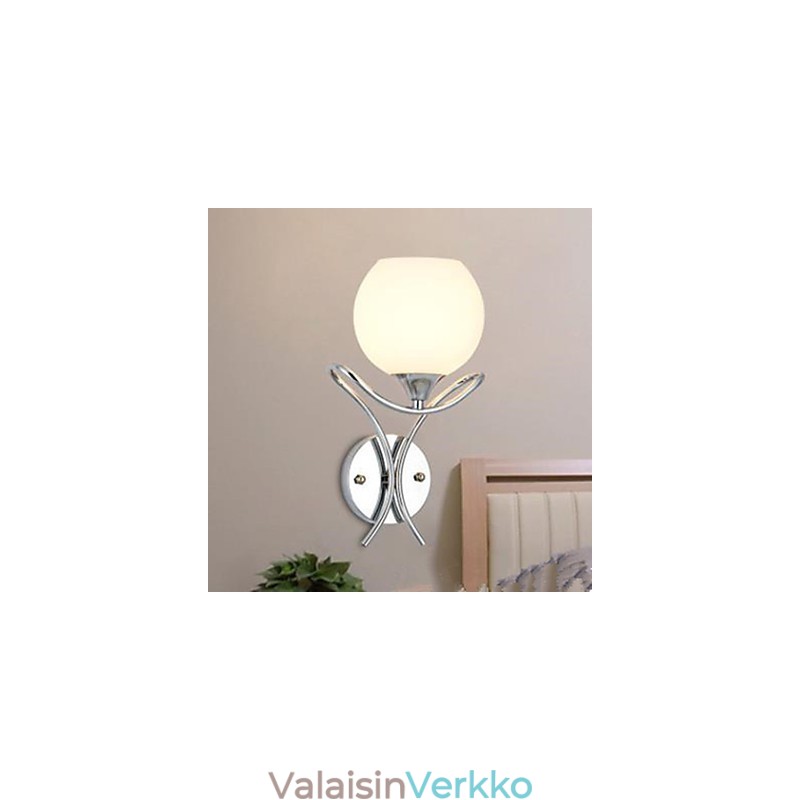Uusi seinävalaisin nykyaikainen ja sovitettu yöpöytälamppu