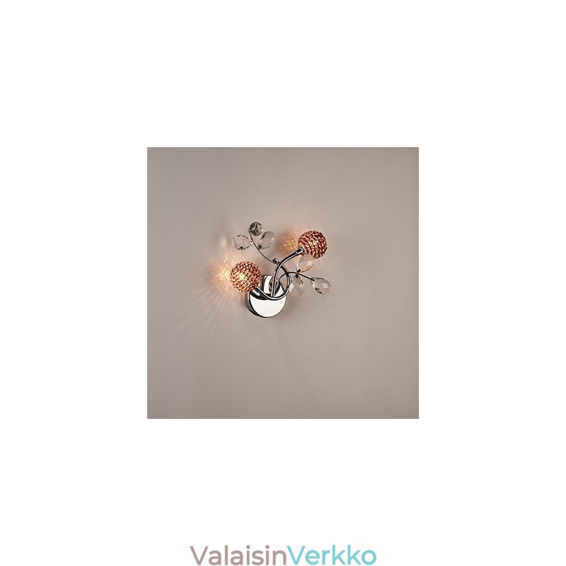 Seinävalaisimet Crystal Mini Style Modern Contemporary Metal