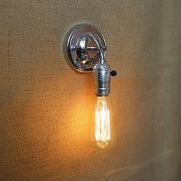 Kierroskytkimet Amerikkalainen maaseutu maaseutu Retro Moderni Edison Hehkulamppu Käytävä Mini Olohuoneen Seinälamppu