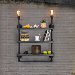 Seinävalaisimet Mini Style Rustic Lodge Metal