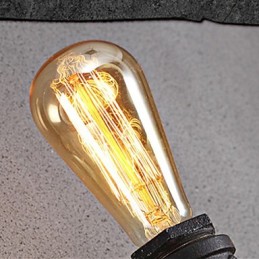 Seinävalaisimet Mini Style Rustic Lodge Metal