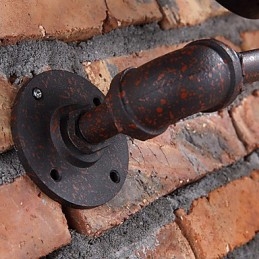 Seinävalaisimet Mini Style Rustic Lodge Metal