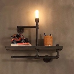 Seinävalaisimet Mini Style Rustic Lodge Metal