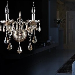 Crystal Seinälamput Kynttilät Seinävalot Lukiseinävalot Moderni Contemporary Metal