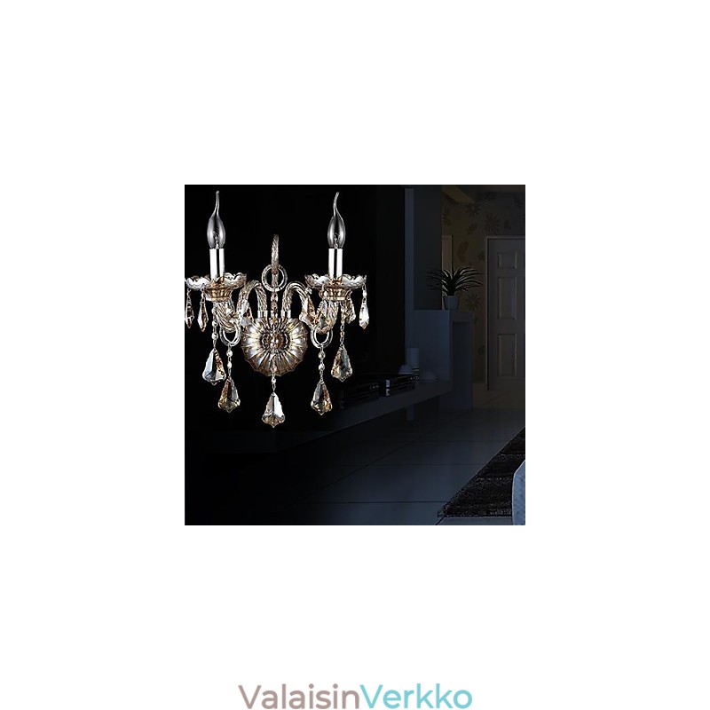Crystal Seinälamput Kynttilät Seinävalot Lukiseinävalot Moderni Contemporary Metal