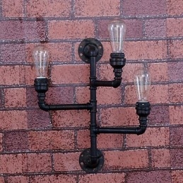 Minityyliset seinävalaisimet Rustic Lodge Metal