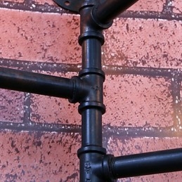 Minityyliset seinävalaisimet Rustic Lodge Metal