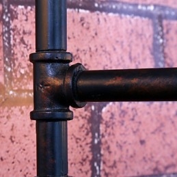 Minityyliset seinävalaisimet Rustic Lodge Metal