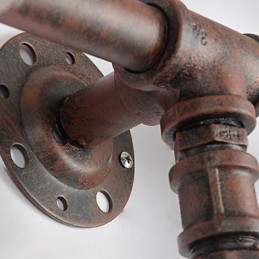 Seinävalaisimet Mini Style Rustic Lodge Metal