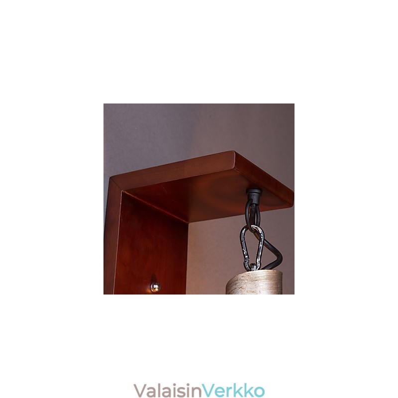 Antiikkipuiset seinävalaisimet 1 valo