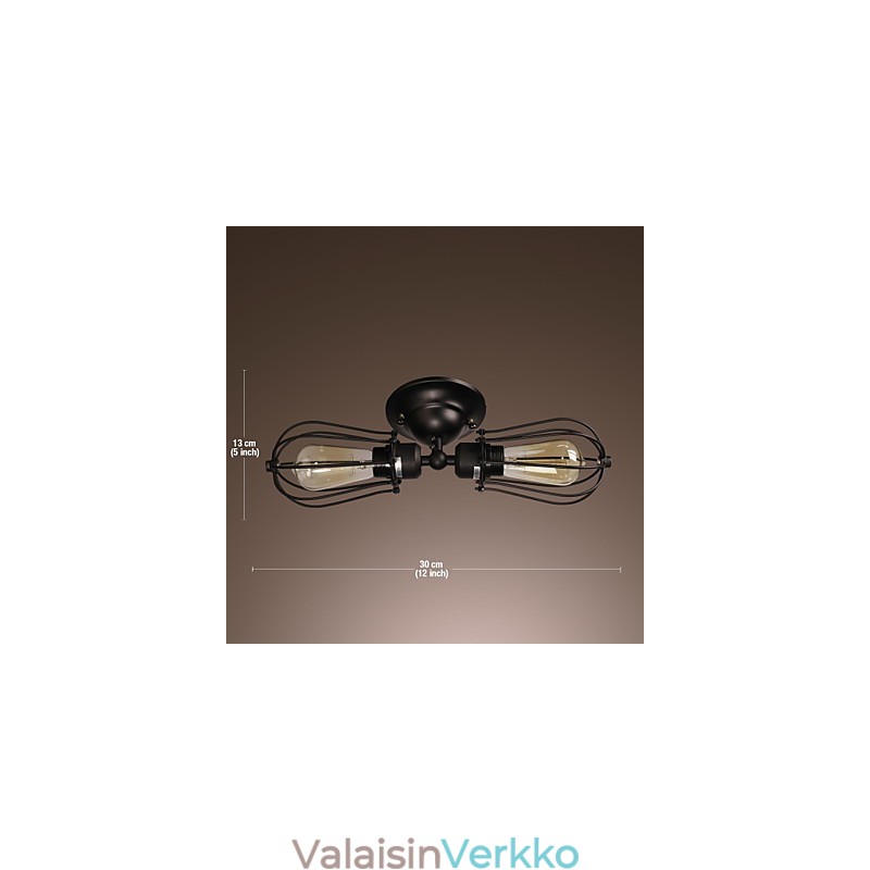 2 Vaalea kultainen seinävalaisin antiikkityyliin