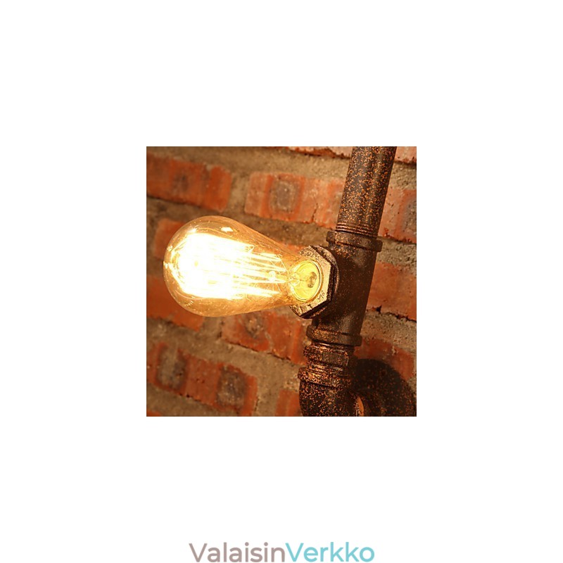 Seinävalaisimet Mini Style Rustic Lodge Metal