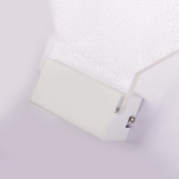 Akryyliseinävalaisin PVC-lamppu Valo moderni nykyaikainen metalli