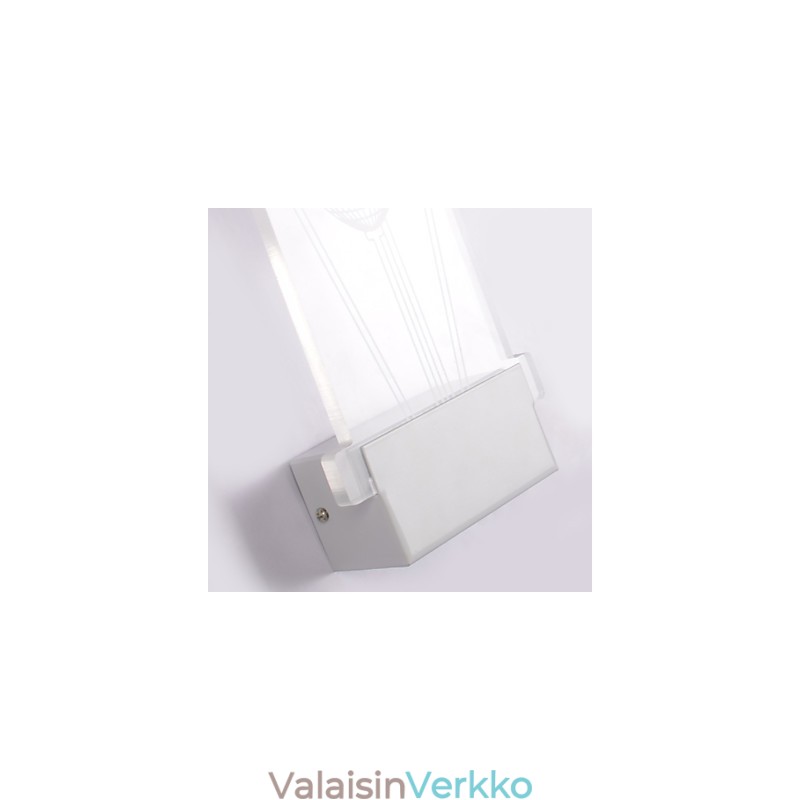 Akryyliseinävalaisin PVC-lamppu Valo moderni nykyaikainen metalli