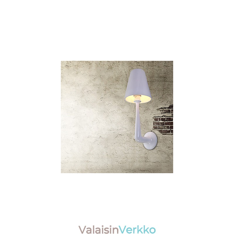 Continental Lron Single Wall Lamp Hotellin seinävalaisin