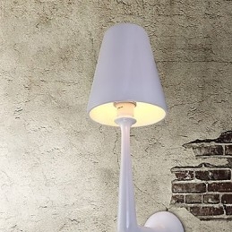 Continental Lron Single Wall Lamp Hotellin seinävalaisin
