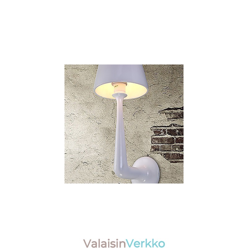 Continental Lron Single Wall Lamp Hotellin seinävalaisin