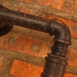 Seinävalaisimet Mini Style Rustic Lodge Metal