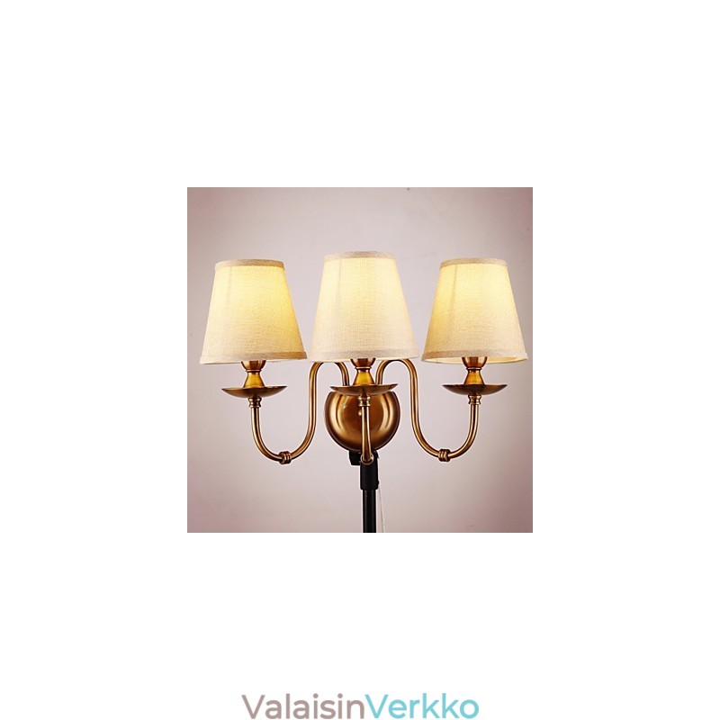 Seinävalaisimet lukuvalaisimet Mini-tyylinen maalaismainen Lodge Metal