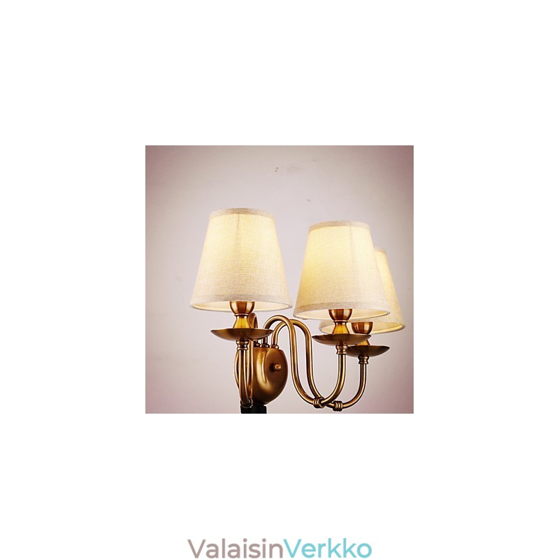 Seinävalaisimet lukuvalaisimet Mini-tyylinen maalaismainen Lodge Metal