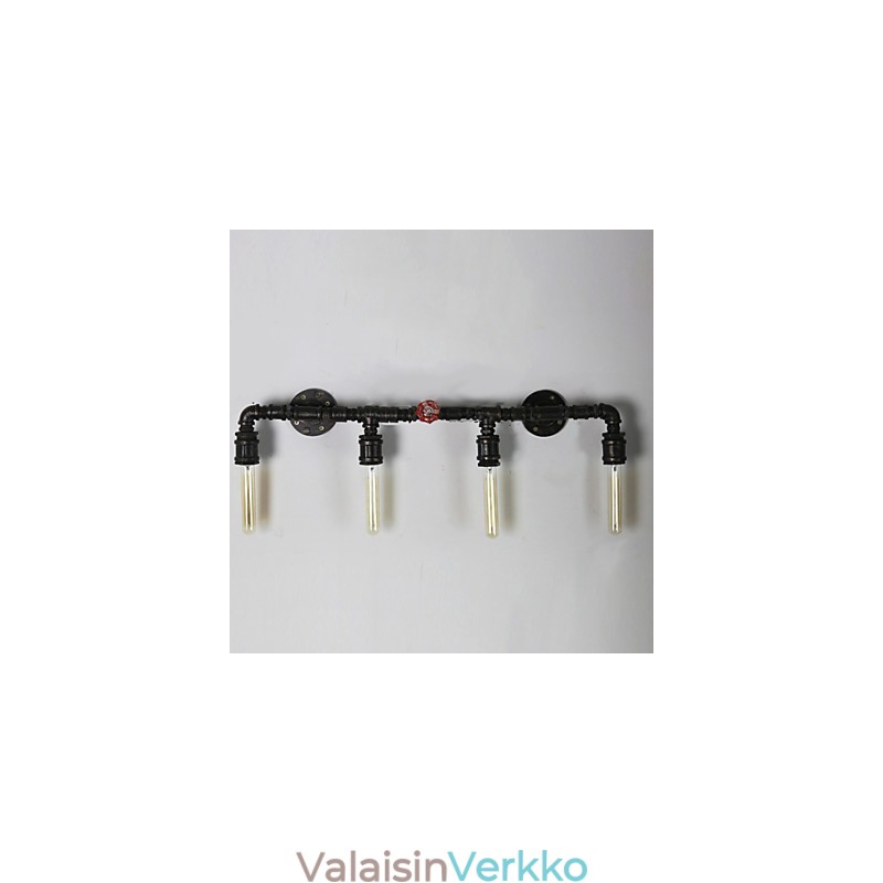 Minityyliset seinävalaisimet Rustic Lodge Metal