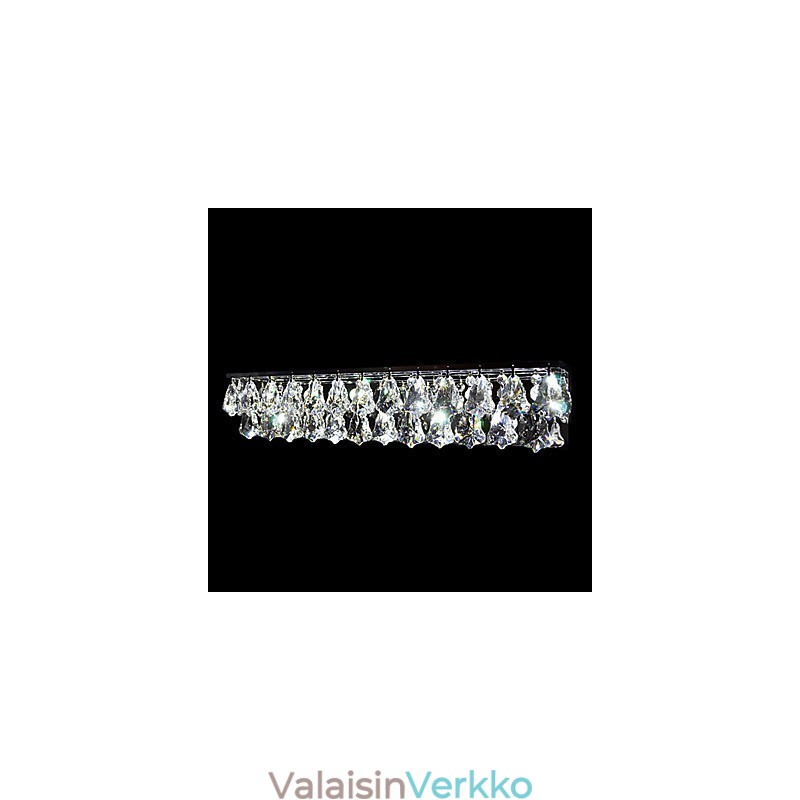 Crystal Flush Mount seinävalaisimet Moderni nykyaikainen metalli