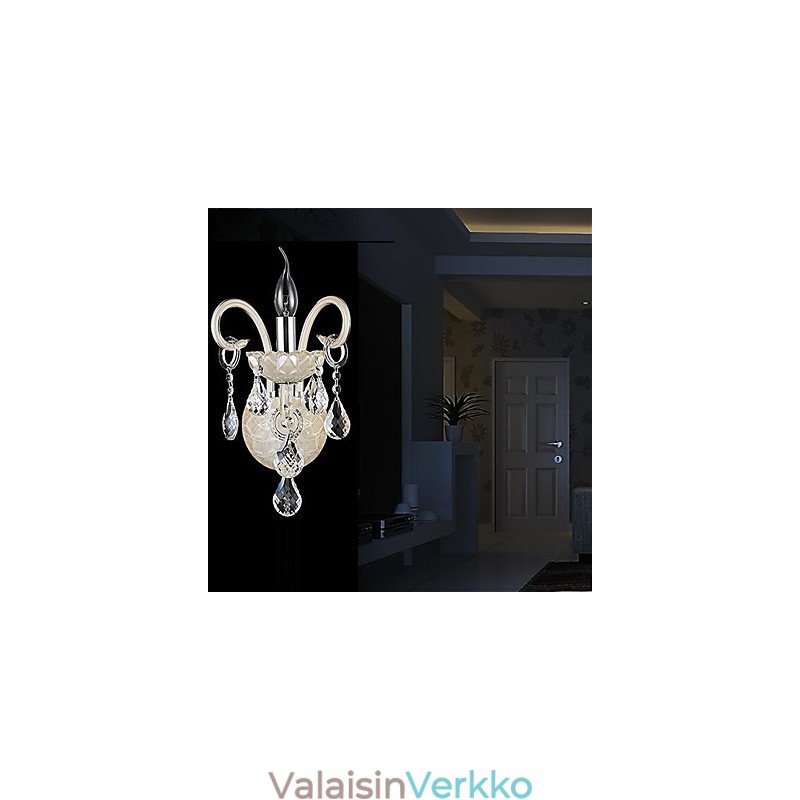 Kristalli seinävalaisimet ulkoseinävalot kynttilät seinävalot lukuseinävalot moderni nykyaikainen metalli