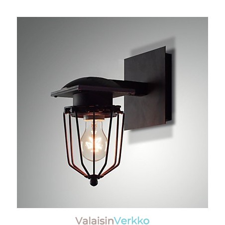 Retro taotut seinävalaisimet yksipäinen antiikkiseinävalaisin muistuttava lamppu Loft American Iron Vintage Small Cages seinävalaisin Retro taotut seinävalaisimet yksipäinen antiikkiseinävalaisin muistuttava lamppu Loft American Iron Vintage Small Cages seinävalaisin