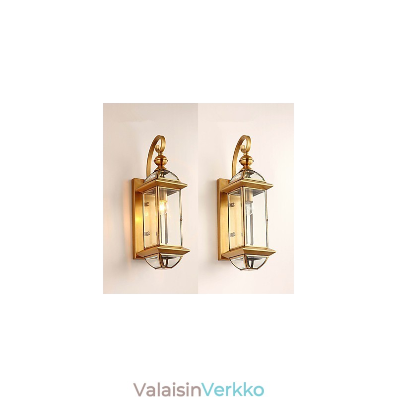 Seinävalaisimet Mini Style Perinteinen Klassinen Metalli