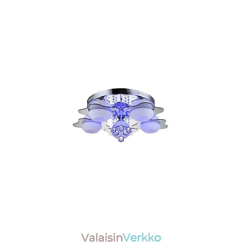 Kaukosäädin 5 valoa Blue Redss Modern kattovalaisin uppoasennus