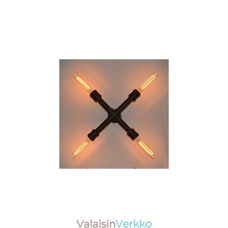 Teollinen retroputkiseinä