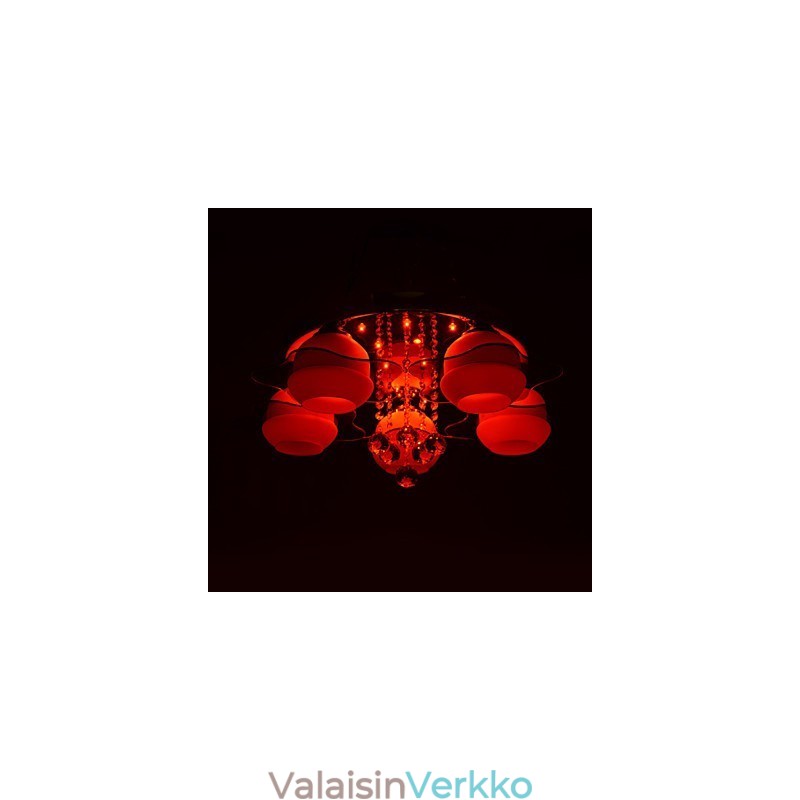 Kaukosäädin 5 valoa Blue Redss Modern kattovalaisin uppoasennus