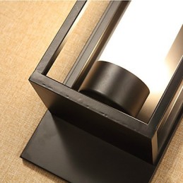 Seinävalot Seinälamput Rustic Lodge Metal ruokasali Makuuhuone Lukuhuone Metalli+lasi