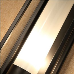 Seinävalot Seinälamput Rustic Lodge Metal ruokasali Makuuhuone Lukuhuone Metalli+lasi