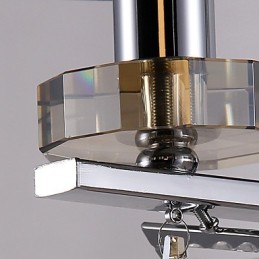 Kristalliset seinävalaisimet modernia nykymetallia