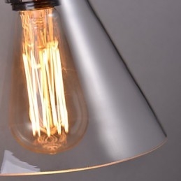 Retro-seinävalaisin kukka-lasivarjostimella ja metallikiinnikkeellä