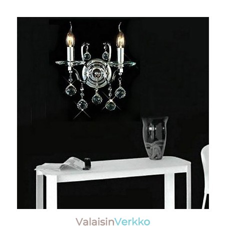Crystal seinävalaisimet perinteistä klassista metallia Crystal seinävalaisimet perinteistä klassista metallia